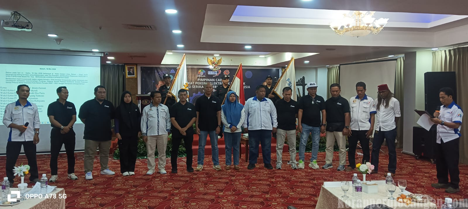 M. Imam Zaenuri Terpilih Sebagai Ketua PC SPEE FSPMI Batam, Muscab VI Tegaskan Semangat Persatuan