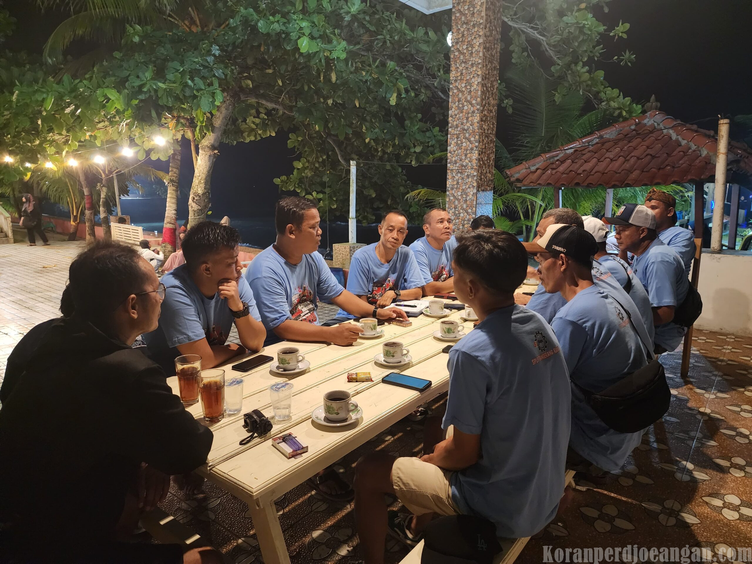 PUK SPLP FSPMI PT ACMI Gelar Rapat Rutin di Anyer, Bahas Regenerasi dan Penguatan Organisasi