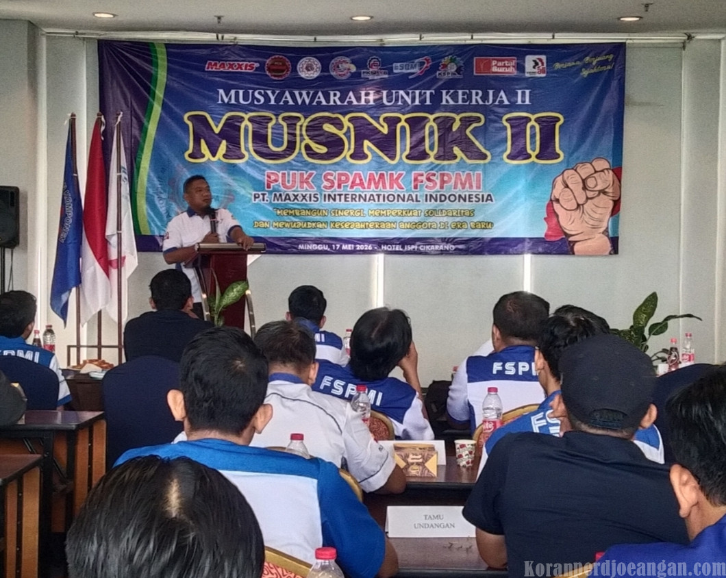 Musnik II PUK SPAMK FSPMI PT Maxxis Internasional Indonesia Tekankan Sinergi untuk Kesejahteraan Anggota