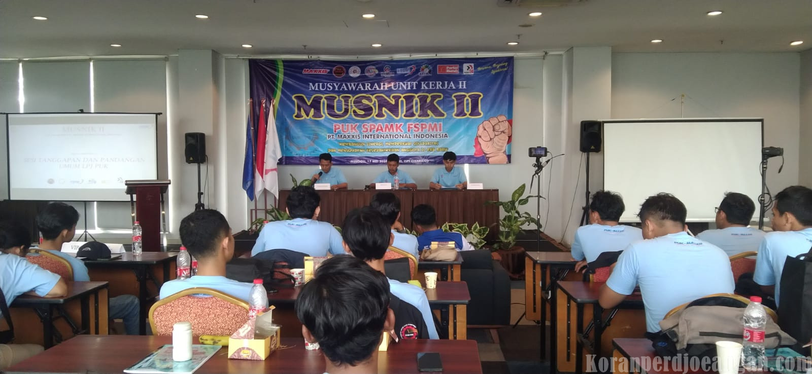 Musnik II PUK SPAMK FSPMI PT Maxxis Gelar Sidang Paripurna, Laporan Pertanggungjawaban 2022-2025 Disahkan
