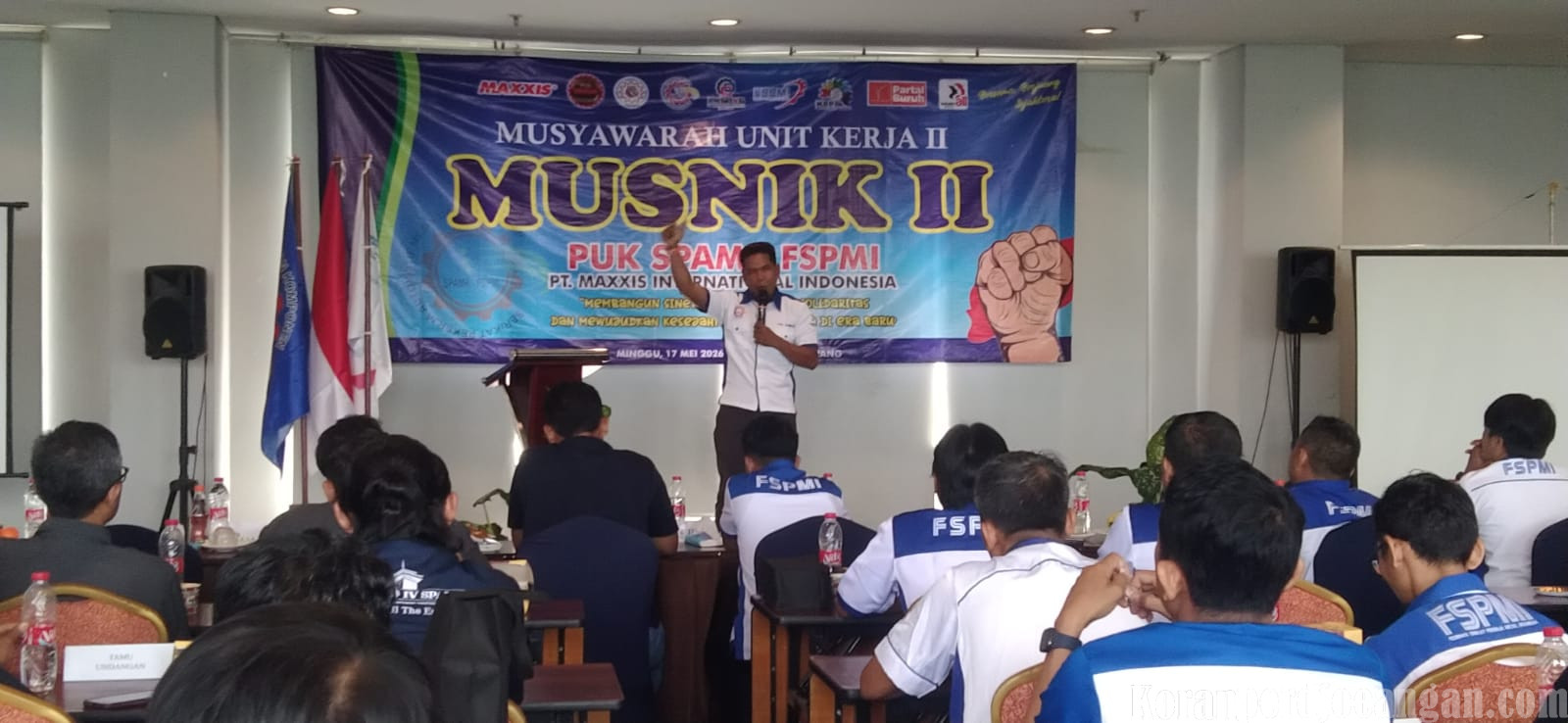 Musnik II PUK SPAMK FSPMI PT Maxxis International Indonesia Resmi Dibuka
