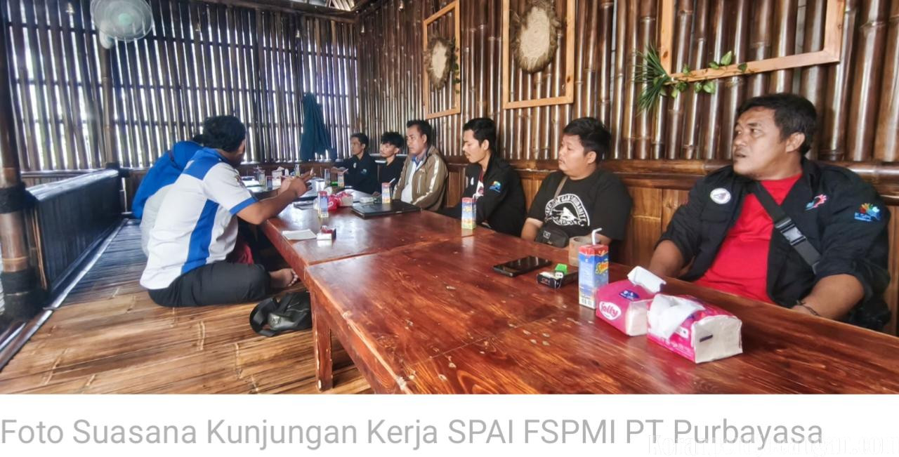 PC SPAI Tangerang Kunjungi PUK SPAI FSPMI PT Purbayasa, Tekankan Pentingnya PKB dan Regenerasi Organisasi