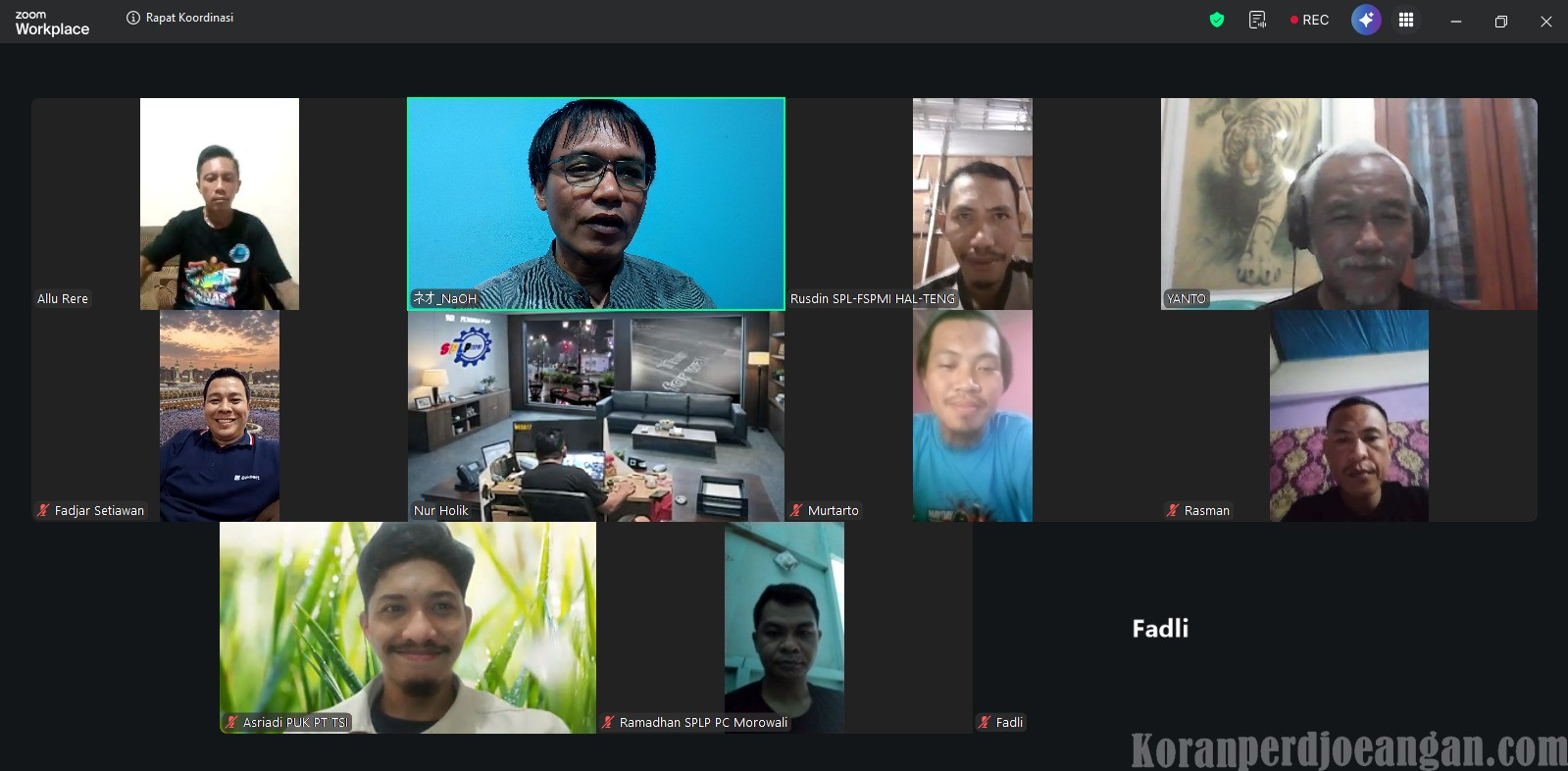 PP SPLP FSPMI Gelar Sosialisasi Pengisian Database Lewat Zoom, Dorong Digitalisasi KTA Anggota
