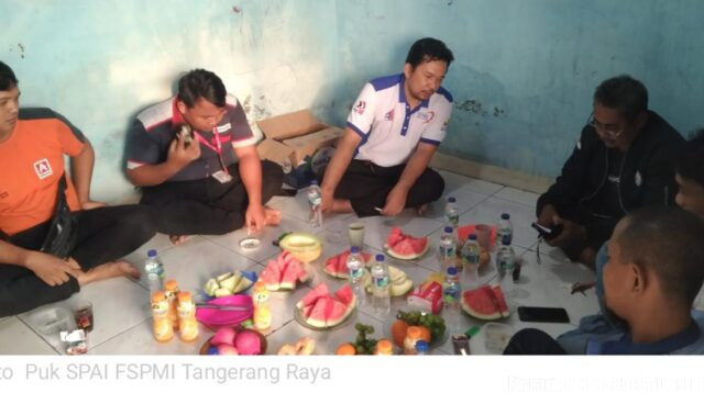 Kunjungan Kerja PC SPAI FSPMI Tangerang ke PUK SPAI FSPMI PT MIDI Utama: Perkuat Rekrutmen Anggota demi Bargaining yang Lebih Kuat