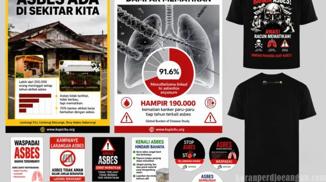 KSPI Perkuat Edukasi Bahaya Asbes Melalui Pelatihan TOT Nasional