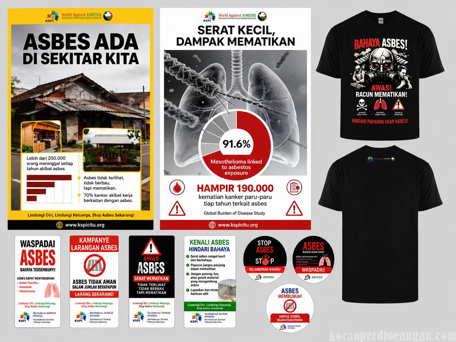 KSPI Perkuat Edukasi Bahaya Asbes Melalui Pelatihan TOT Nasional