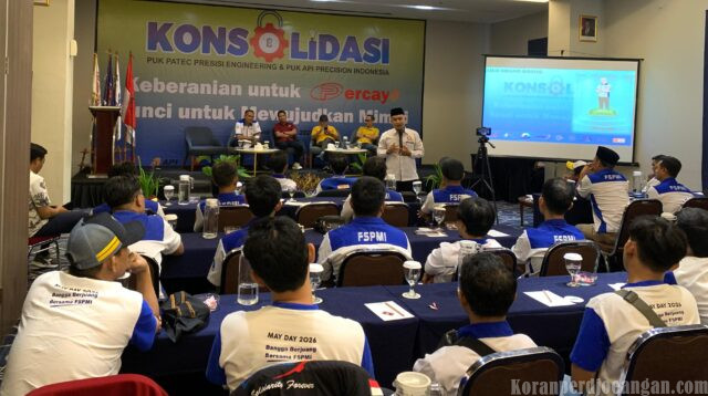 Serikat Pekerja FSPMI PT. PATEC Group Gelar Konsolidasi Akbar Gabungan