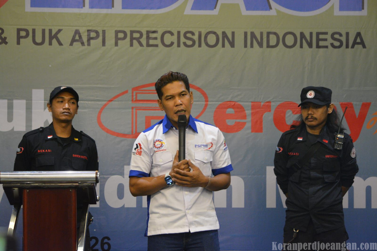 Ketua PC SPAMK FSPMI BEKASI Hadiri Konsolidasi Akbar PT. Patec Grup