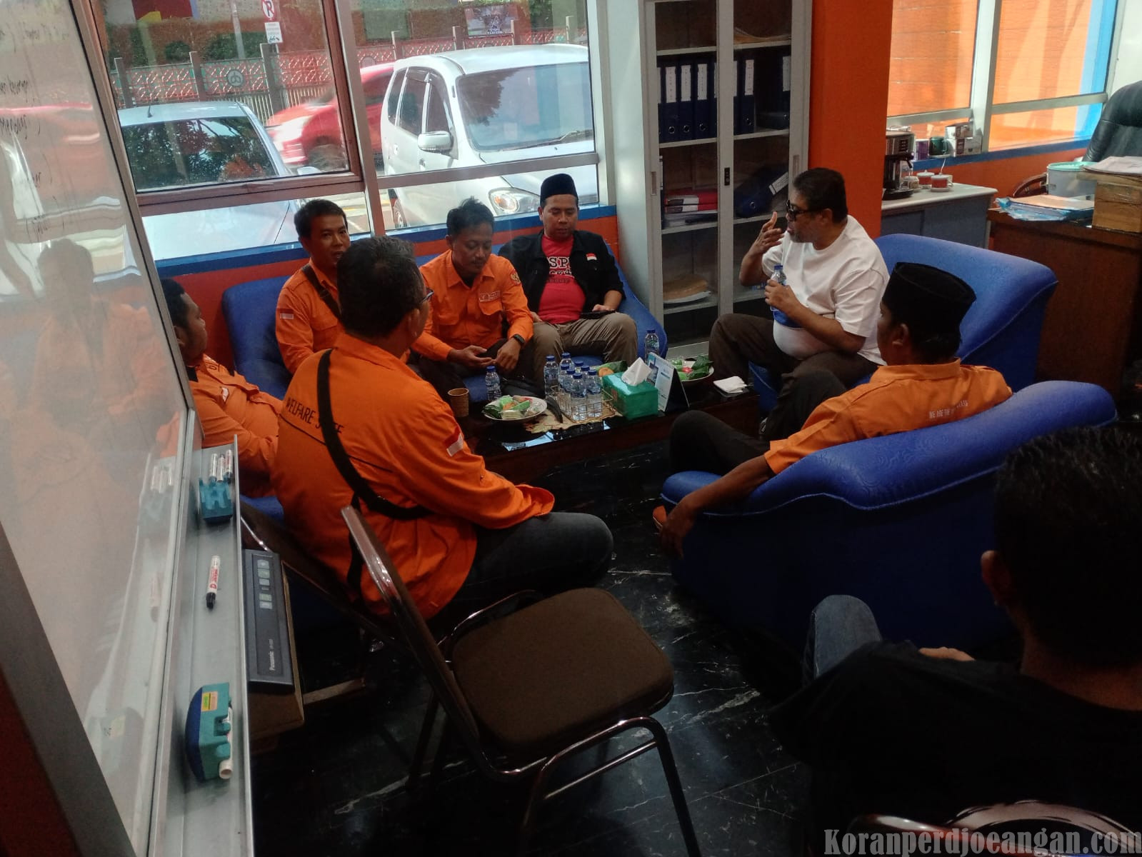 Pengurus Partai Buruh Kabupaten Bekasi Kunjungi Kantor Exco Pusat