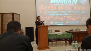 Sambutan Terakhir Ananto Prasetya di MUSDA IV Garda Metal FSPMI Bogor Penuh Haru dan Semangat Perjuangan
