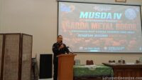Sambutan Pangkornas Garda Metal FSPMI di MUSDA IV Bogor Tegaskan Militansi dan Loyalitas Organisasi