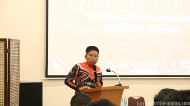 Presiden FSPMI Ingatkan Garda Metal Tetap Progresif dan Fokus Menjaga Organisasi di MUSDA IV Bogor