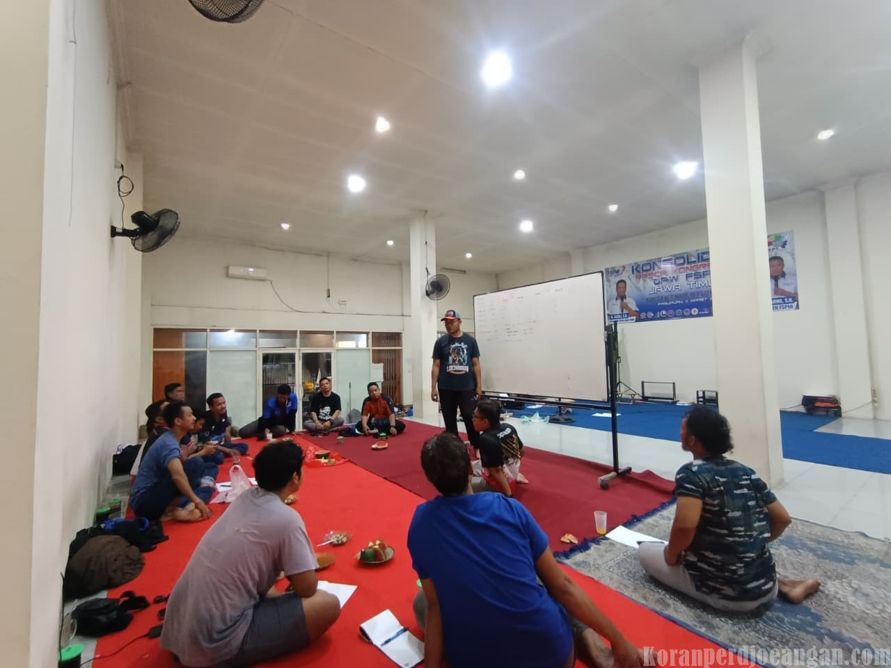 Technical Meeting HUT Ke-13 PC AMK Pasuruan Bahas Regulasi Lomba Futsal dan Badminton