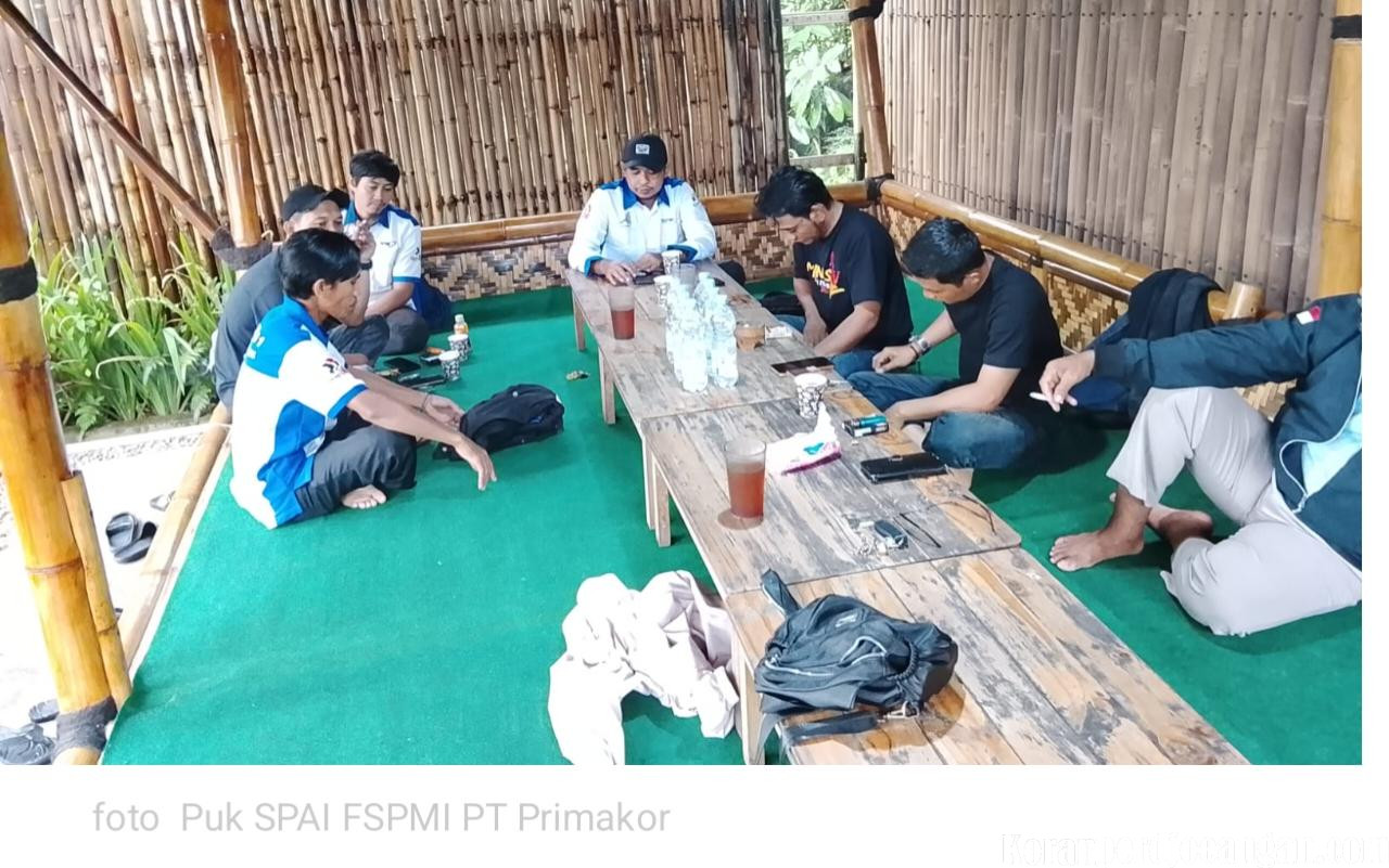 Kunjungan Kerja PC SPAI Tangerang Ke Serikat FSPMI PT Primakor, Pentingnya Sebuah Pendidikan