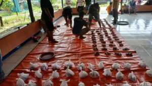 FKJ FSPMI Potong Hewan Qurban di New Saung Buruh