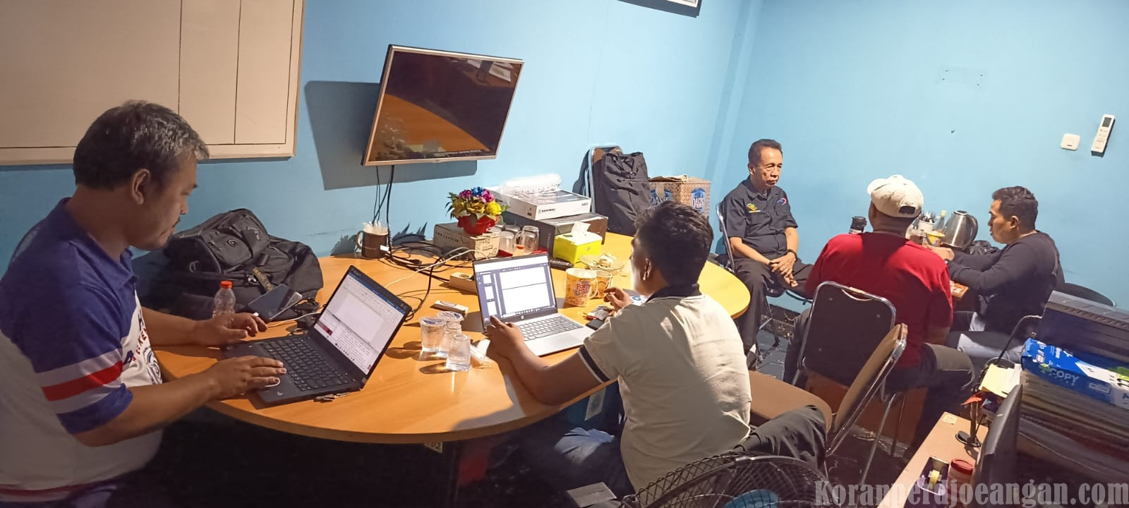 M Nur fahrurozi Pimpin Rapat Jamnaker Watch FSPMI