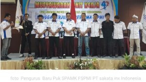 Resmi Terpilih! Berikut Susunan Pengurus  Serikat FSPMI PT Sakata Inx Indonesia  Periode 2026-2029