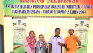 Mediasi Sengketa Mutasi Pekerja PT.KCN di Rokan Hulu Belum Capai Kesepakatan, Disnaker Siapkan Anjuran Tertulis
