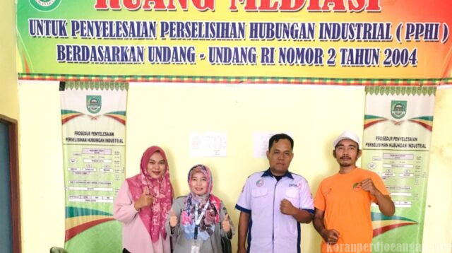 Mediasi Sengketa Mutasi Pekerja PT.KCN di Rokan Hulu Belum Capai Kesepakatan, Disnaker Siapkan Anjuran Tertulis