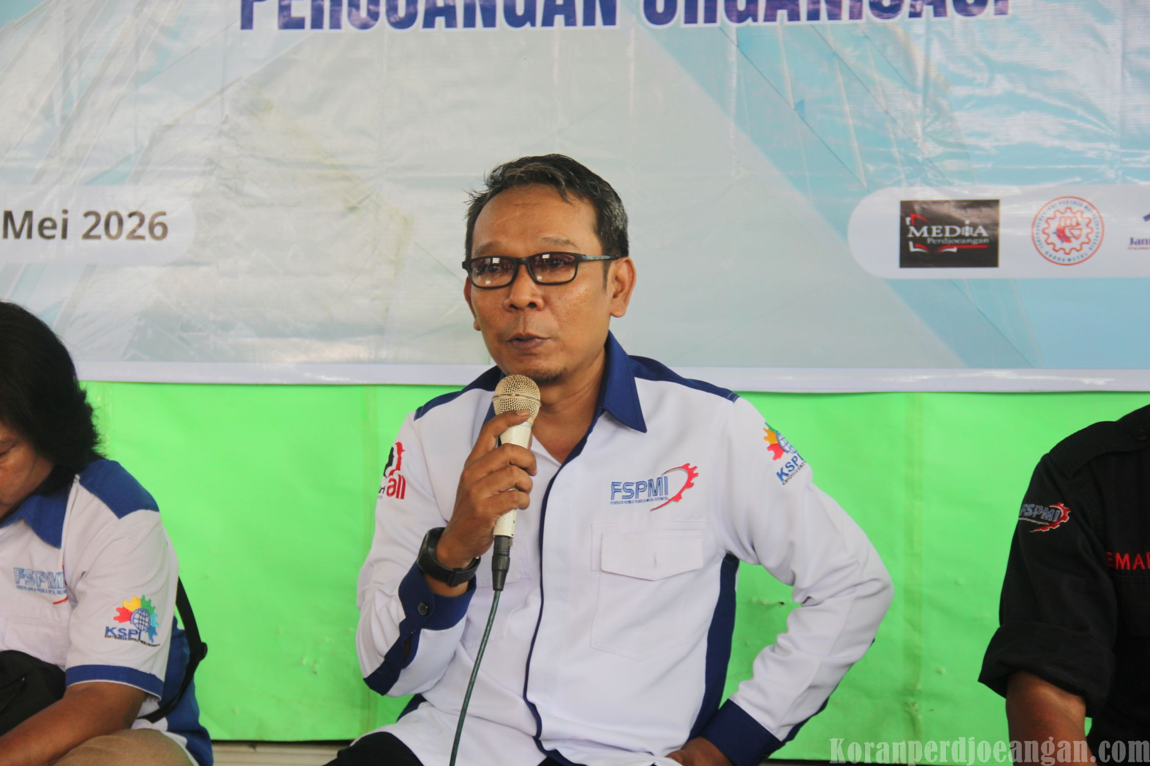 Aulia Hakim Ajak Anggota PUK SPAI FSPMI PT Ciubros Farma Berani Mengemban Amanah Organisasi