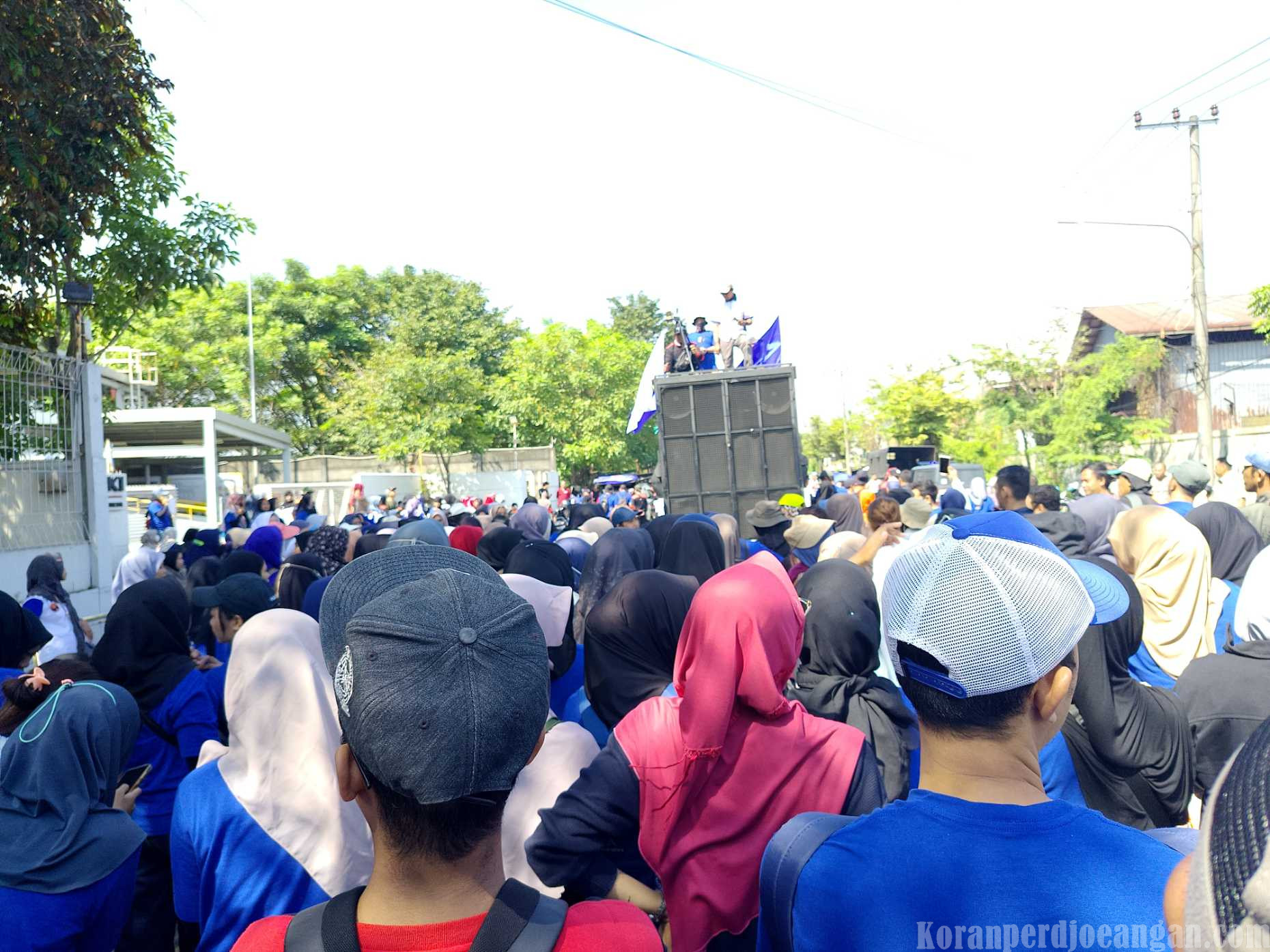 Ribuan Buruh Jatim Turun ke Jalan, FSPMI Tegaskan 10 Tuntutan May Day 2026