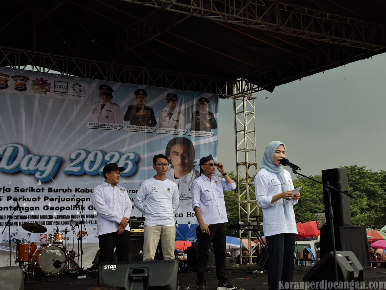 May Day 2026 Kabupaten Serang: Bupati Ratu Zakiyah Ajak Perusahaan Jadikan Buruh Aset Berharga