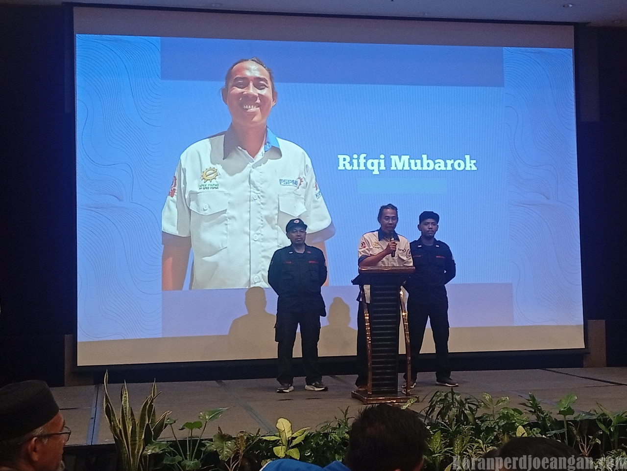 Kapal yang Menolak Berkarat di Dermaga: Pesan Persatuan Rifqi Mubarok di Seremonial Pelantikan Pimpinan Pusat SPEE FSPMI