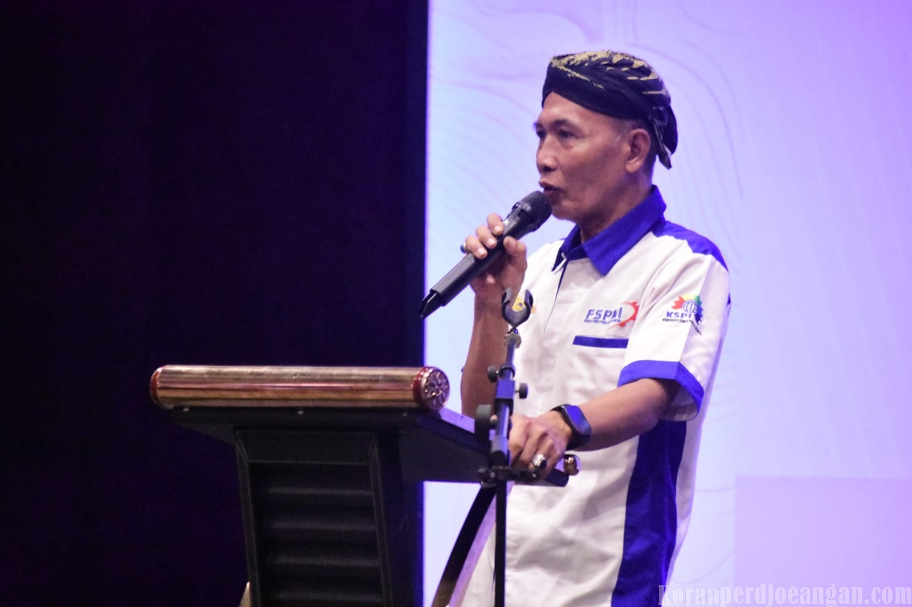 Hadir di Pelantikan Pengurus Pusat SPEE FSPMI 2026-2031, Ketua FSPMI Bekasi Tegaskan Setia pada Organisasi Bukan pada Perorangan