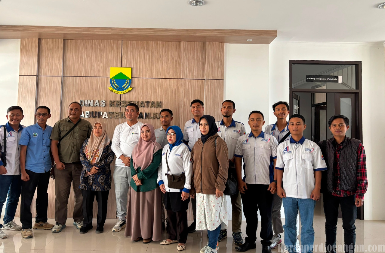 Kawal UHC, Dinkes Cianjur dan Jamkeswatch FSPMI Perkuat Sinergi Layanan Kesehatan