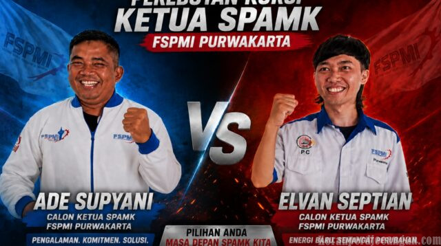 Ade Supyani vs Elvan Septian, Perebutan Kursi Ketua SPAMK FSPMI Purwakarta Dimulai