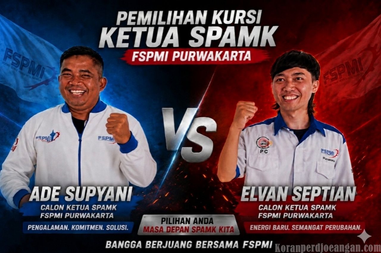 Ade Supyani vs Elvan Septian, Pemilihan Kursi Ketua SPAMK FSPMI Purwakarta Dimulai