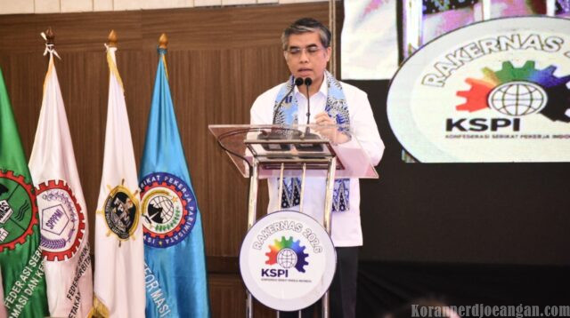 Redam Badai PHK, Menaker Yassierli Gandeng KSPI Perkuat Dialog Bipartit di Rakernas 2026