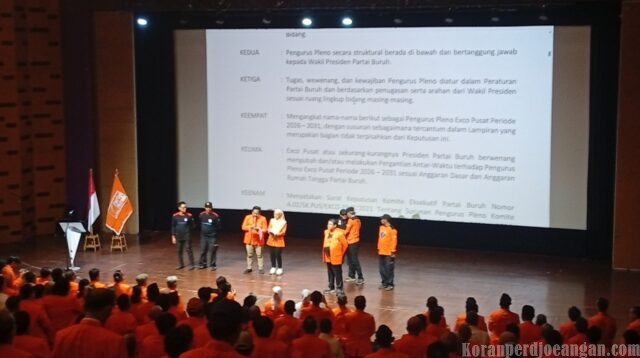 Said Iqbal Lantik Pengurus Pleno Exco Pusat dan Sayap Partai Buruh Periode 2026-2031