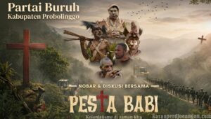 Partai Buruh Probolinggo Ajak Pengurus dan Anggota Nobar Film ‘PESTA BABI’ Minggu Depan