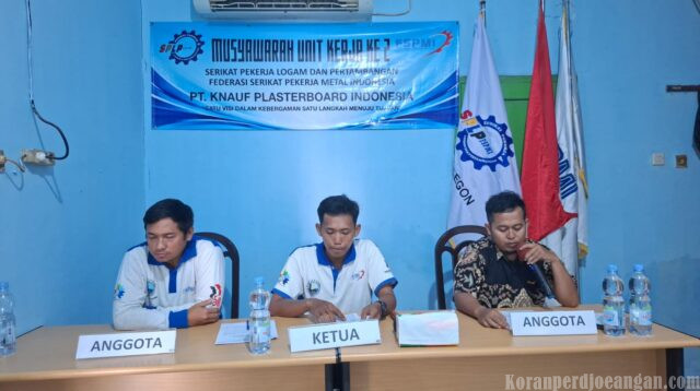 ​MUSNIK Ke-2 PUK SPLP FSPMI PT KNAUF PLASTERBOARD INDONESIA: Satu Langkah Menuju satu Tujuan