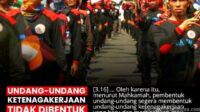 UU Ketenagakerjaan Baru Masih Tertunda, Buruh Pertanyakan Komitmen DPR RI Jalankan Putusan MK UU Ketenagakerjaan Baru Masih Tertunda, Buruh Pertanyakan Komitmen DPR RI Jalankan Putusan MK