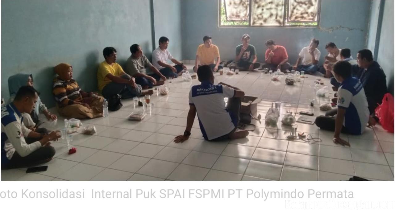 PUK SPAI FSPMI PT Polymindo Permata Gelar Konsolidasi Internal, Perkuat Komunikasi dan Soliditas Anggota