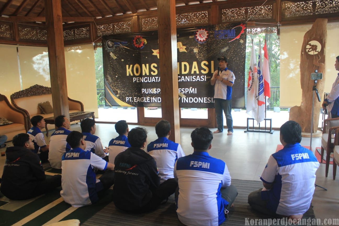 FSPMI PT. Eagle Industry Indonesia Gelar Konsolidasi Penguatan Organisasi dan Anniversary Pertama
