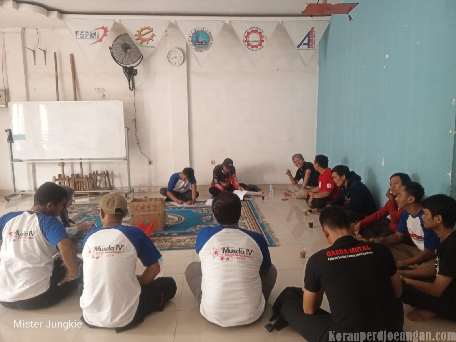 Rapat Perdana Pengurus GARDA METAL FSPMI Bogor Raya Pasca MUSDA, Bahas Program Kerja dan Konsolidasi Organisasi