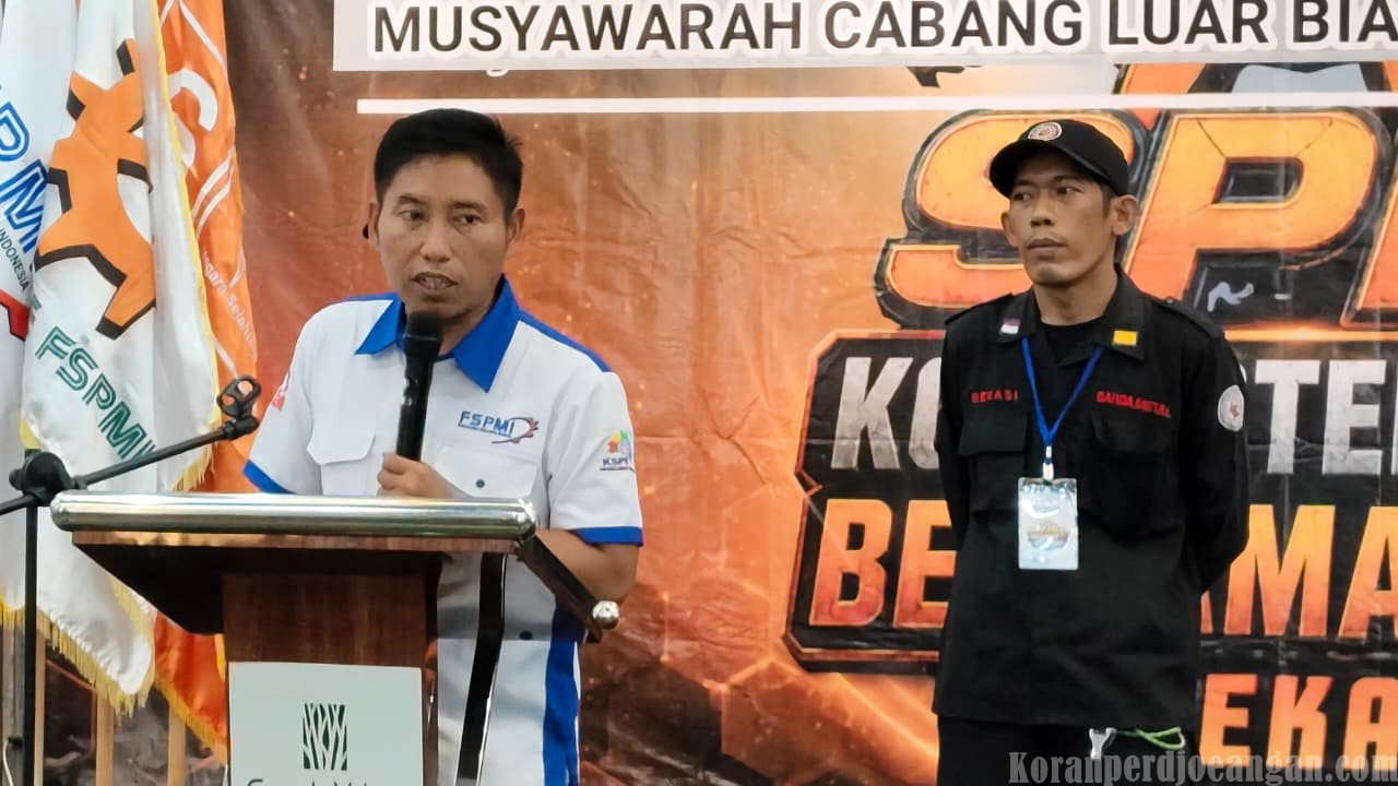 Presiden FSPMI Hadiri Muscablub PC SPEE FSPMI Bekasi