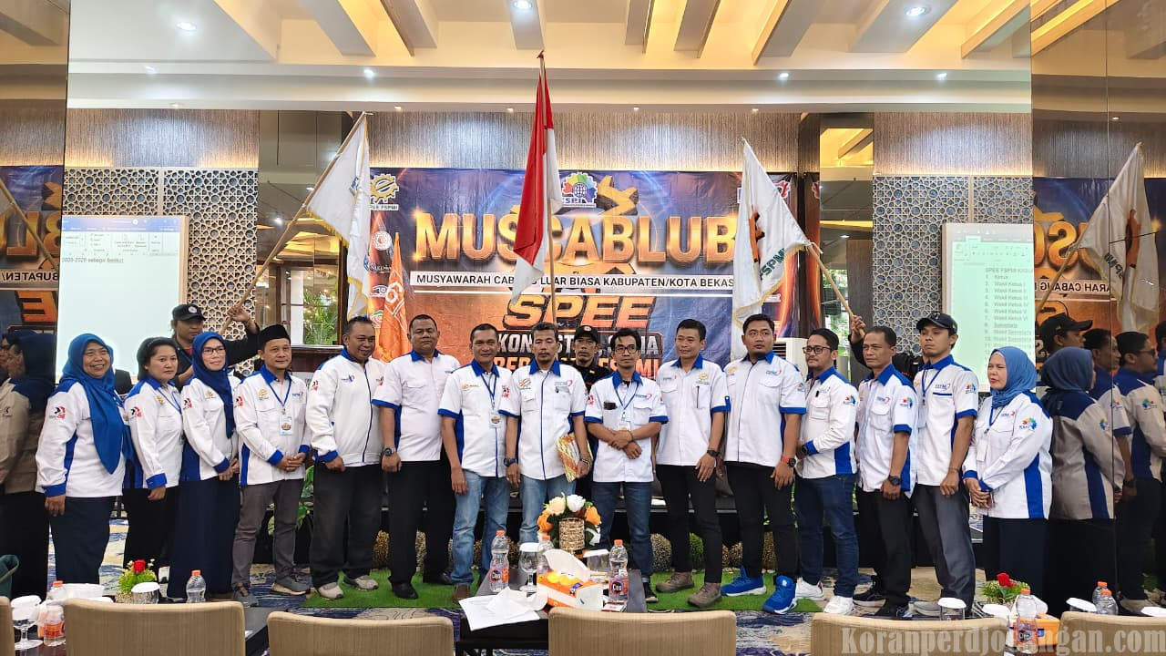 Isnaini Marzuki Terpilih Sebagai Ketua PC SPEE FSPMI Bekasi 2026-2029