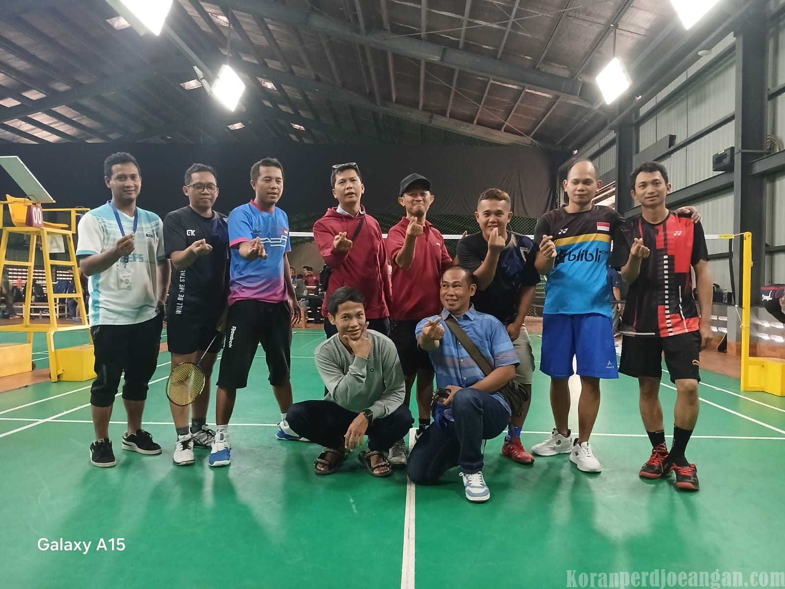 Target Juara, PUK SPLP FSPMI Asianet Spring Indonesia Ikuti Perselope Cabang Badminton