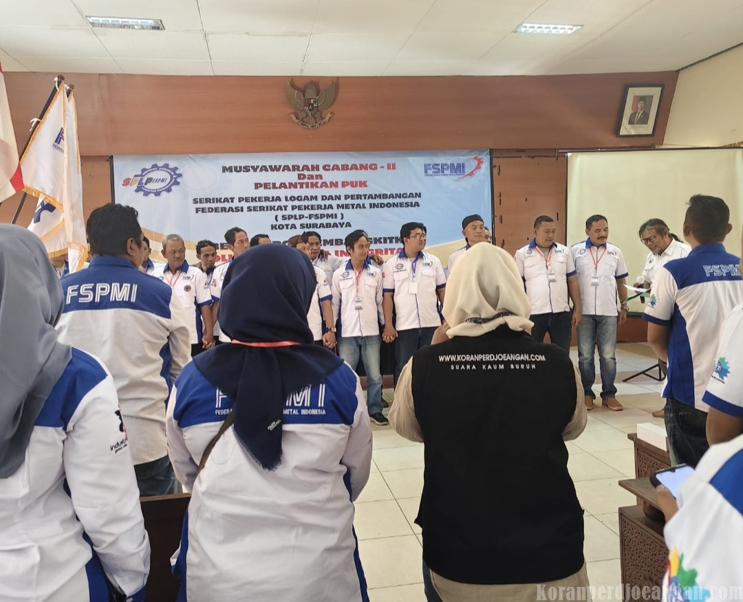 Muscab II SPLP FSPMI Surabaya Digelar, Perkuat Soliditas Organisasi