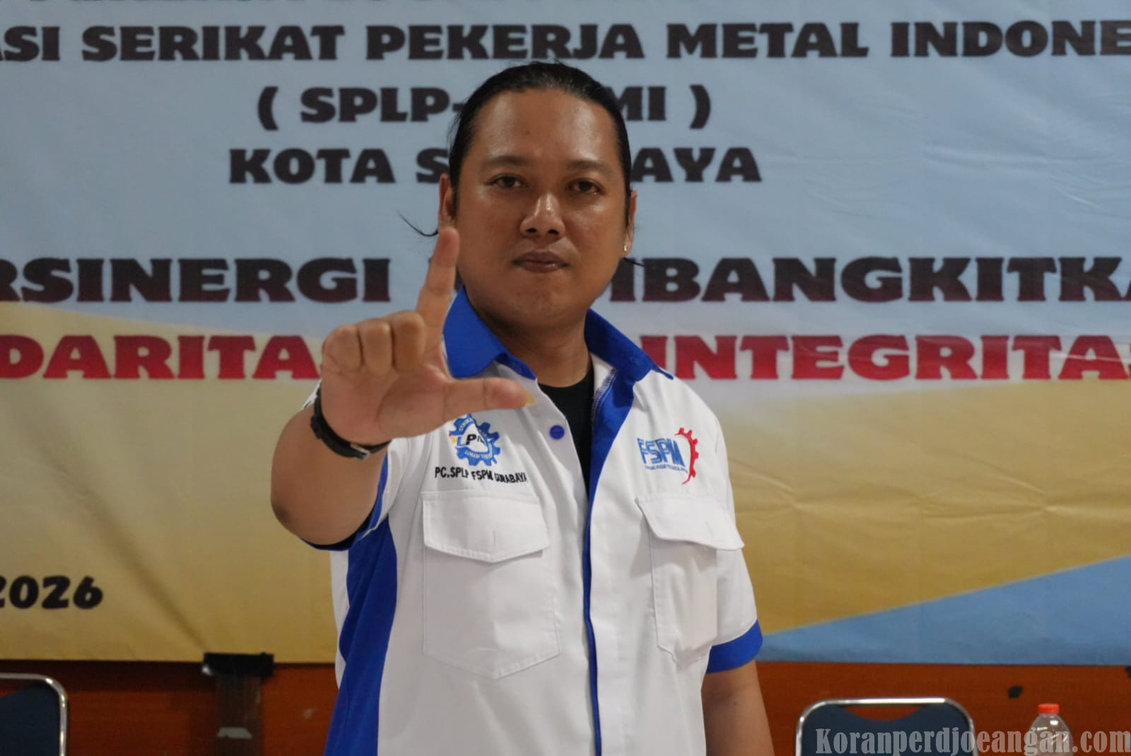Vincensius Anjar Lesmana Resmi Pimpin PC SPLP FSPMI Surabaya Periode 2026–2031