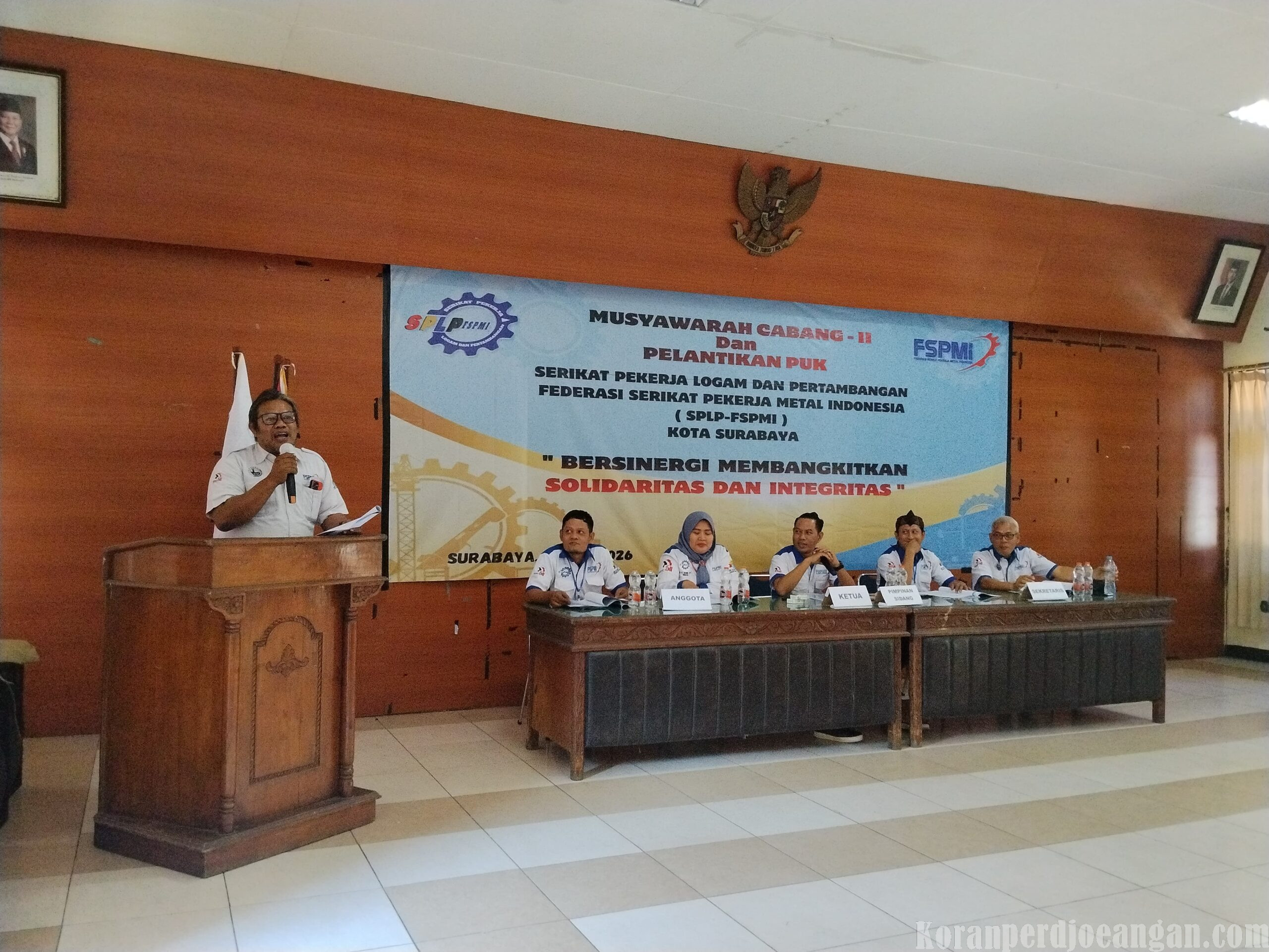 Moch Ismail Lepas Jabatan Ketua SPLP FSPMI Surabaya, Tinggalkan Pesan Perjuangan dan Kebersamaan