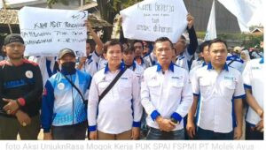 Aksi Unjuk Rasa PUK SPAI FSPMI PT Molex Ayus: Kenaikan Upah 2026 Harga Mati Harus Normatif Sesuai SK Gubernur