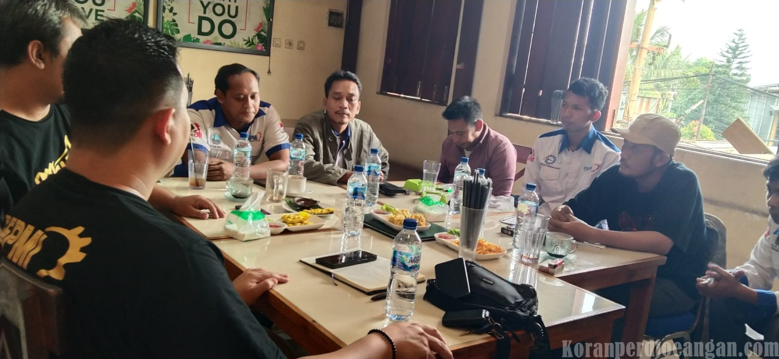 Pimpian Pusat dan PC SPLP FSPMI Serang Banten Bahas Penguatan Organisasi di Cikande