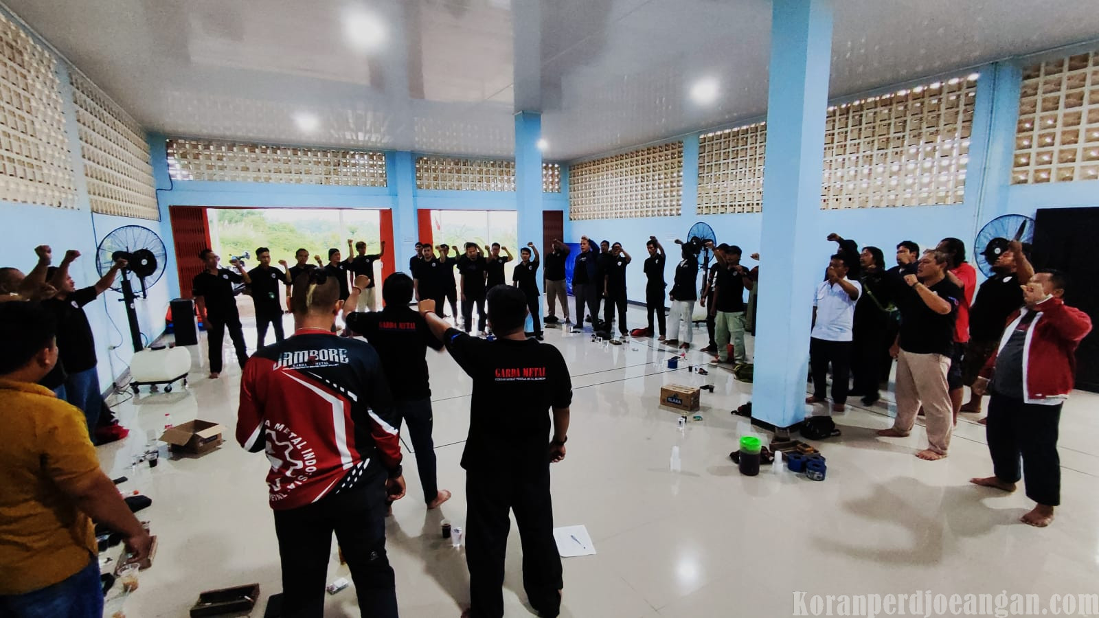 Solid dan Komitmen Bersama FSPMI Jadi Pembahasan Ratin Garda Metal Area DHJ