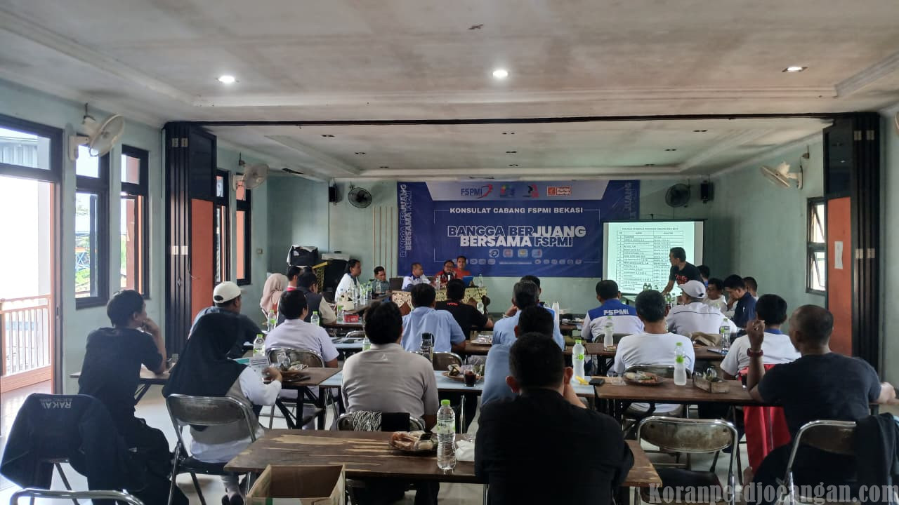 Pimpinan Cabang dan Biro SPAMK FSPMI Kab/Kota Bekasi Adakan Rapat Koordinasi