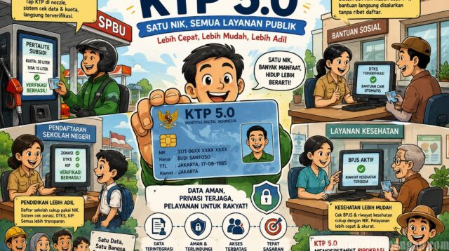 Buruh Usulkan KTP 5.0 kepada Presiden Prabowo: Pangkas Birokrasi, Tepatkan Subsidi, dan Wujudkan Keadilan Sosial